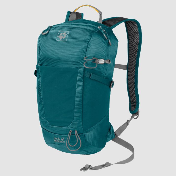 Mochila Senderismo Jack Wolfskin Kingston 16 Mujer Verdes Oscuro Mexico-3618324